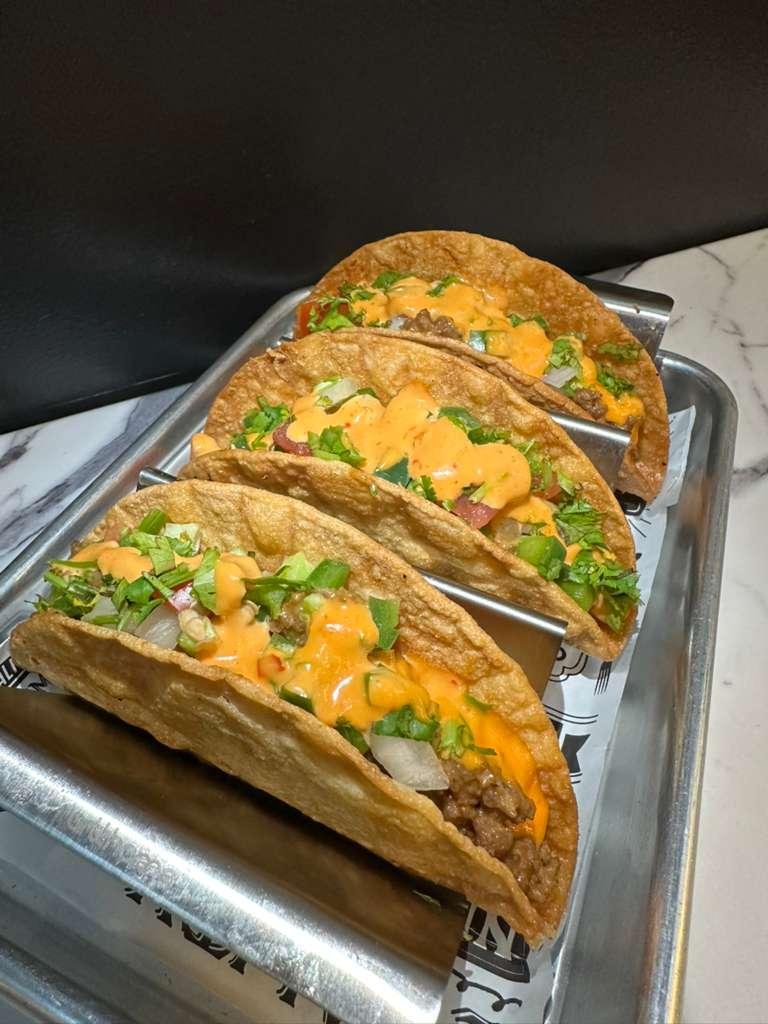 Chopped Cheese Tacos